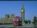 Parlament + typický anglický červený autobus